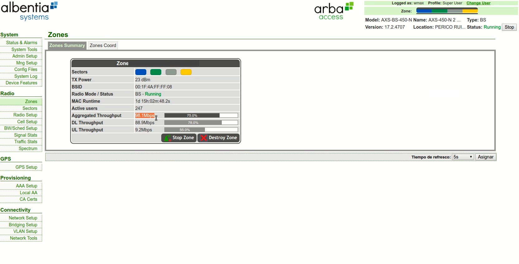 funcionamiento de un AP Alb